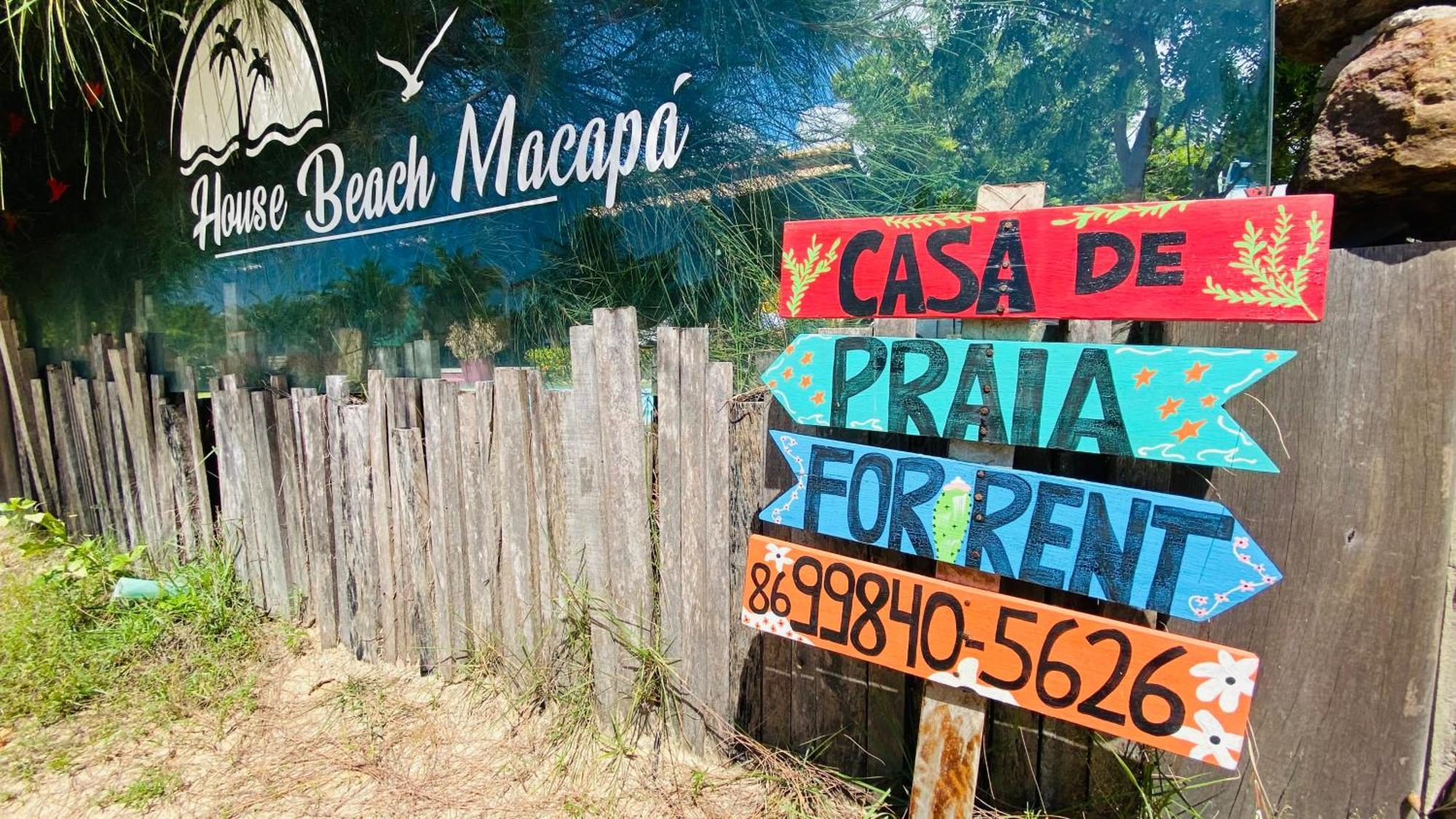 House Beach Macapa - Praia De Macapa Eksteriør bilde