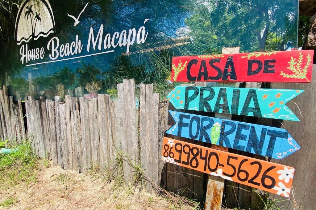 House Beach Macapa - Praia De Macapa Eksteriør bilde